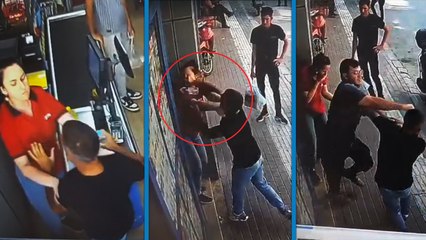 Kasiyere yumruk atan şüpheliye müdahale eden müşteri: Bir kadın darbediliyordu duramadım