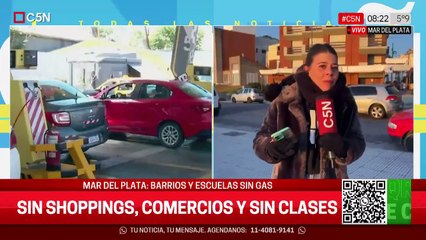 Mar del Plata sin gas: la térmica llegó a -10° y hubo récord de consumo energético