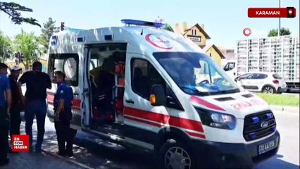 Karaman’da çatıdan düşen 16 yaşındaki çocuk ağır yaralandı