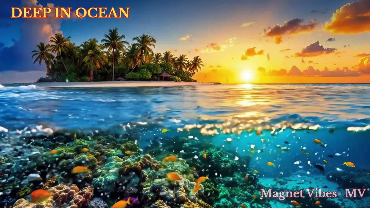 Deep in Ocean│Beautiful Sea Creatures│Fish│Octopus│Diving│Under the Ocean