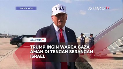 Trump soal Rencana Ambil Alih Gaza: Saya Ingin Rakyatnya Aman
