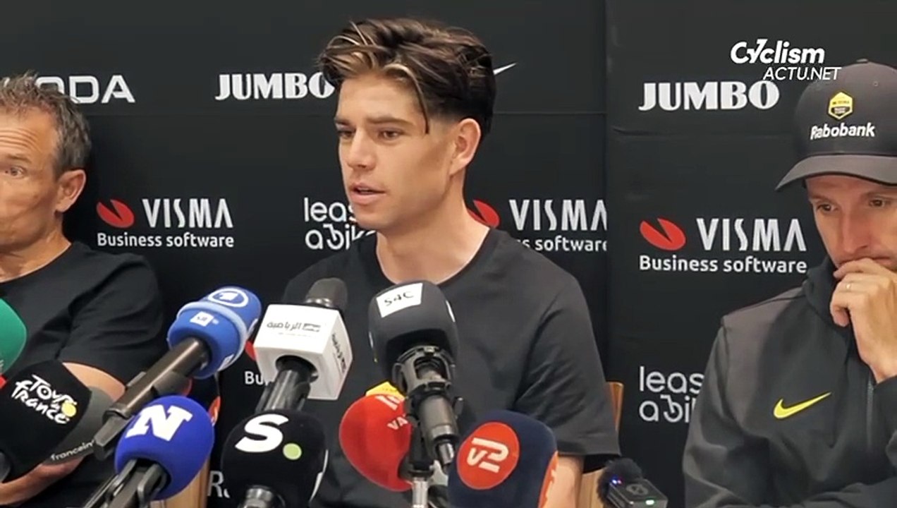 Tour de France 2025 - Wout Van Aert : "Je ne pense pas au maillot Vert... l'objectif principal est le général avec Jonas Vingegaard"