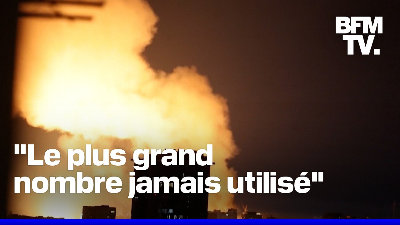 L'Ukraine visée par la plus massive attaque de drones russes depuis le début de la guerre