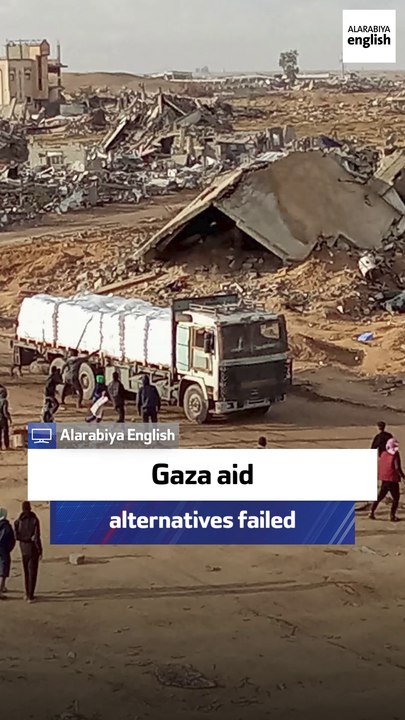 Senior research fellow: Gaza aid alternatives failed