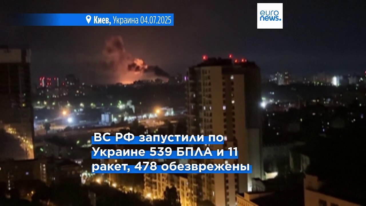 Российская армия нанесла массированный удар по Украине БпЛА и баллистическими ракетами