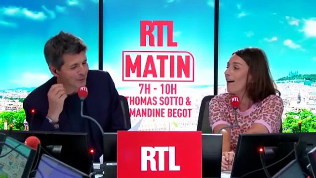 Regardez les adieux d'Amandine Bégot ce matin à la matinale de RTL et à Thomas Sotto - A la rentrée, la journaliste sera aux commandes de RTL Midi - VIDEO