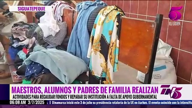 Maestros, alumnos y padres de familia realizan actividades para recaudar fondos y reparar su institución a falta de apoyo gubernamental