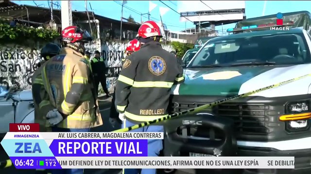 Aparatoso accidente deja 3 personas muertas en Av. Luis Cabrera
