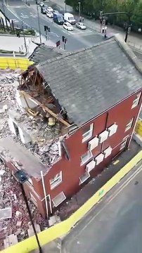 Watch: Drone footage shows ongoing huge demolition project in heart of Doncaster