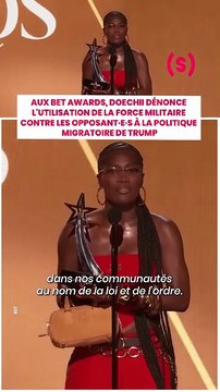 En acceptant le trophée de la meilleure artiste hip-hop féminine aux BET Awards hier soir, la rappeu