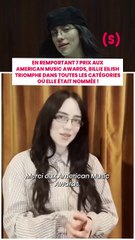 À 23 ans, Billie Eilish vient de marquer l’histoire des American Music Awards 2025 en remportant 7 p