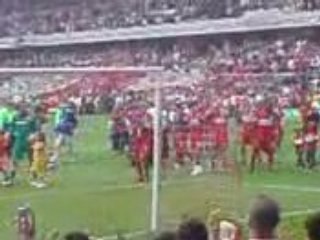 Middlesbrough Boro Players Lap Of Honour 2007/8 Season