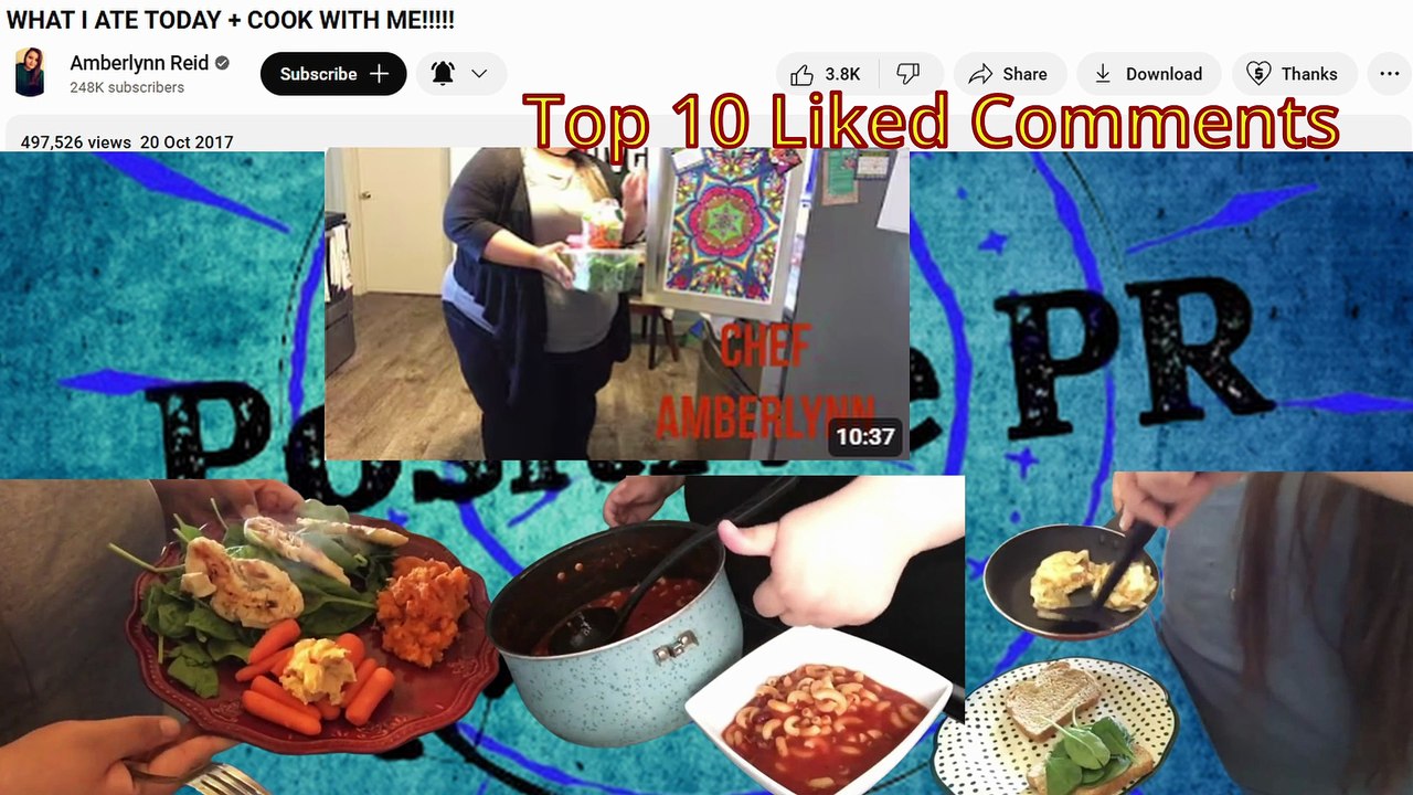 (3)Top 10 Liked Comments on Amberlynn Reid’s Top 3 Videos