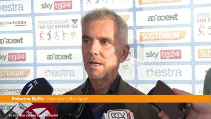 Fair Play Menarini, Buffa "Premio che ha grande fascino"