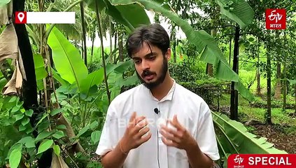 लेखक, छायाचित्रकार, चित्रकार, भारतात तीन हजार किलोमीटरचा पायी प्रवास; आशुतोष जोशीचं नरवण गावात ग्रामविकासावर काम