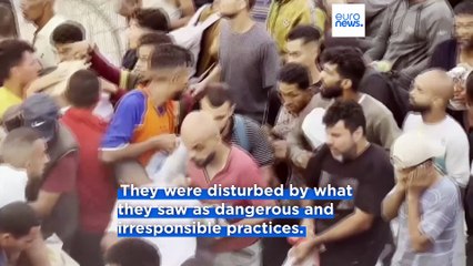 US contractors claim colleagues fired live rounds at Palestinians seeking aid in Gaza