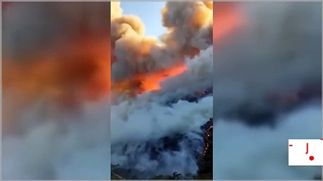 Yunanistan'ın Girit Adası yanıyor!