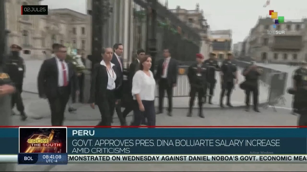 Peru, govt. approves pres. Dina Boluarte salary increase amid criticisms