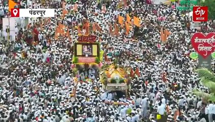 संतांच्या पालख्यांचा पंढरपूर तालुक्यात प्रवेश; बंधुभेटीचा सोहळा