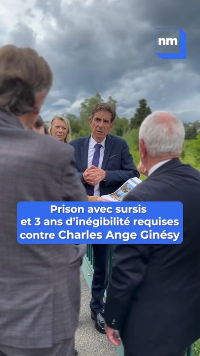 Prison avec sursis et inéligibilité requises contre Charles Ange Ginésy, le patron du département des Alpes-Maritimes