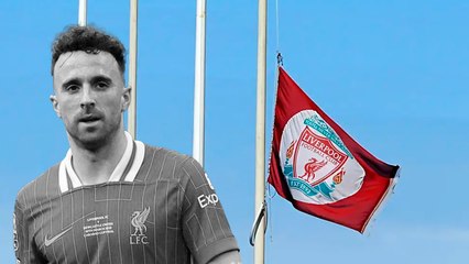 Diogo Jota: La bandera del Anfield se coloca a media asta tras el fallecimiento del futbolista y su hermano André