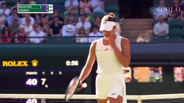 Katie Boulter vs Solana Sierra | Highlights | Wimbledon 2025