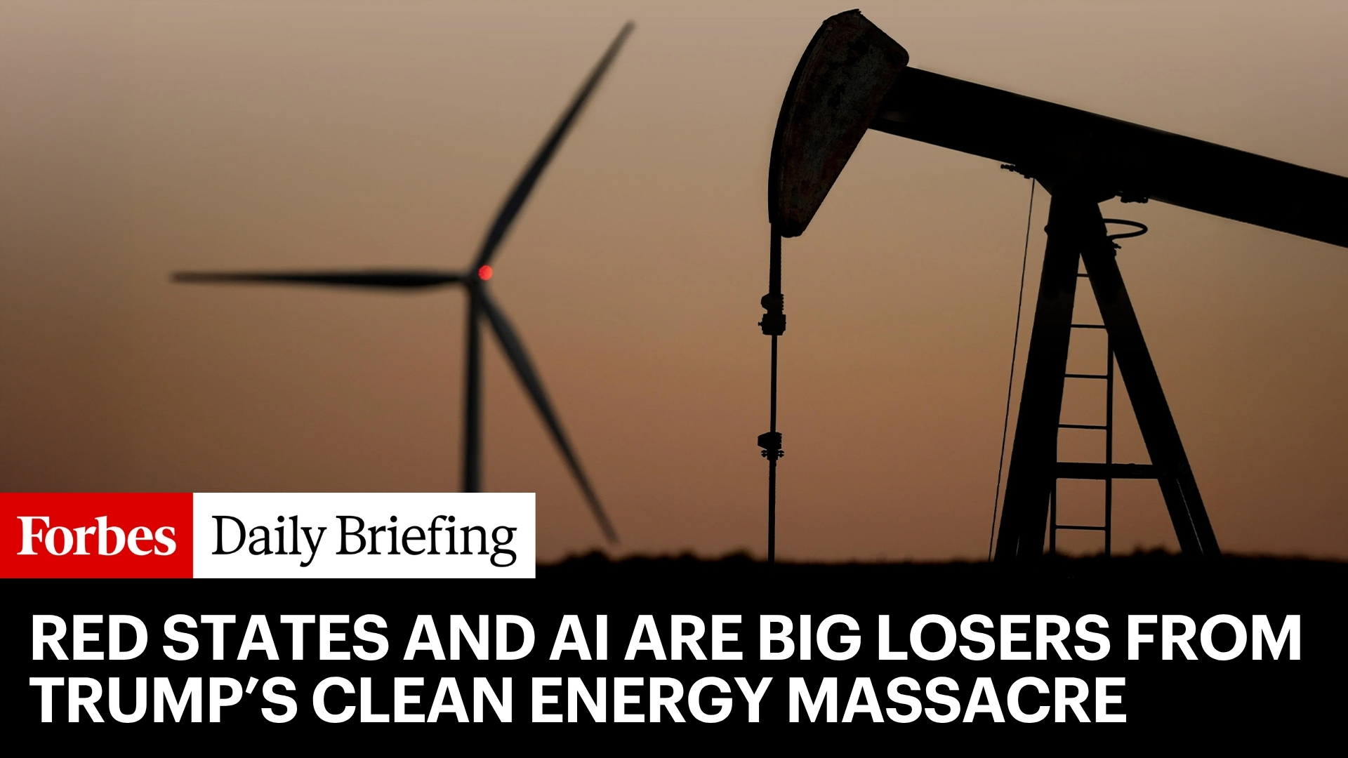 Red States and AI Face Significant Setbacks from Trump’s Clean Energy Policies