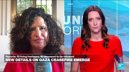 Gaza ceasefire proposals 'to include release of ten hostgaes'