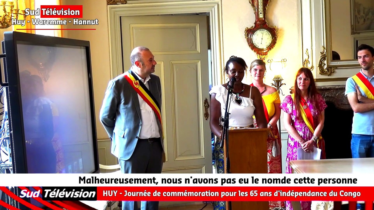 HUY-Commémoration du 65 anniversaire de l'indépendance du Congo