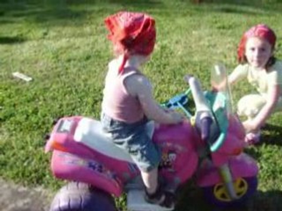 Tom tjs sur la moto