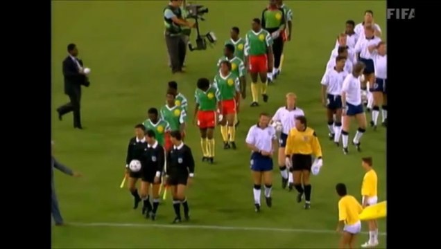 Copa do Mundo 1990 Inglaterra x Camarões (1/4 finais) com Galvão Bueno (Globo)