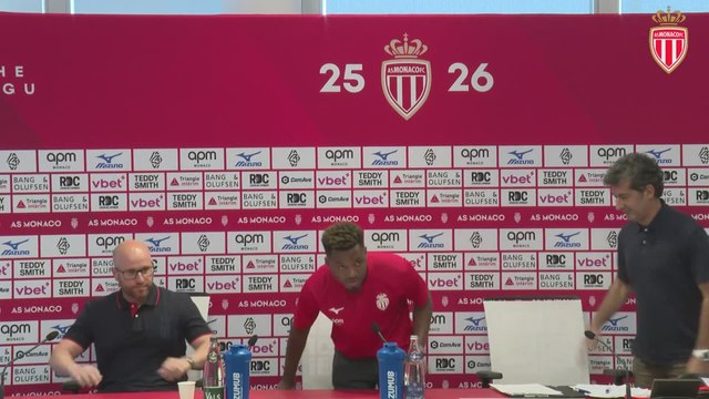 RUEDA de PRENSA de ANSU FATI como nuevo jugador del MÓNACO