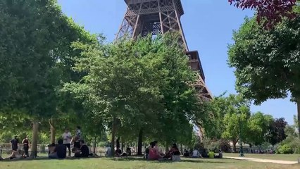Batalla de temperaturas máximas en Europa y cierre parcial de la Torre Eiffel estrenan julio