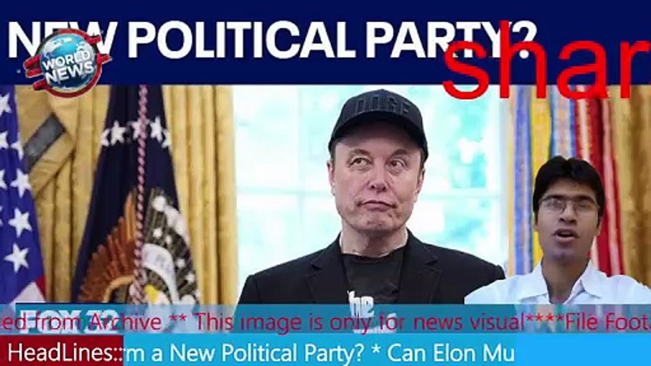 Can Elon Musk Really Form a New Political Party   MHM NEWS