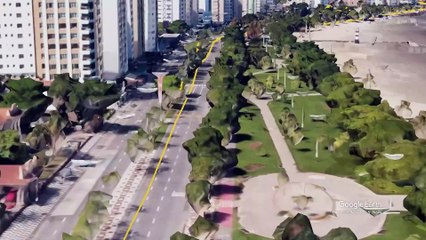 Santos terá uma área excluisiva para pedestrianismo na Orla