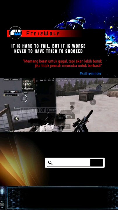 Failing is painful, but never trying is worse. 🎮 This video is your reminder to try anyway. Your move.  💬 What would you try if fear didn’t stop you?.Stay connected with @freizwolf.Copyright © 2025 FreizWolf. All Right Reserved.