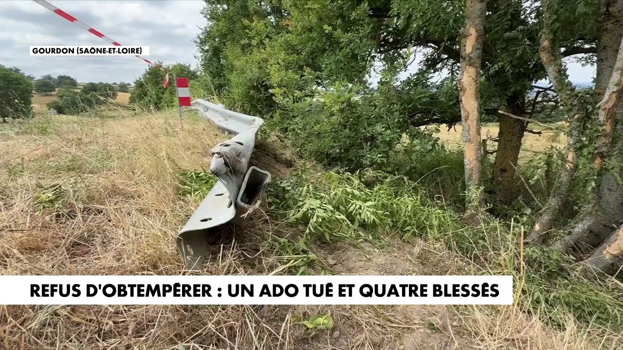 Refus d'obtempérer : un adolescent tué et quatre blessés