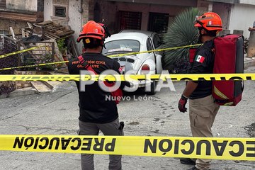 Taxista muere tras impactarse con vehículo estacionado en Guadalupe