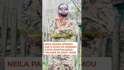 Brasileiro voluntário na Ucrânia tem perna amputada após pisar em mina terrestre #shorts