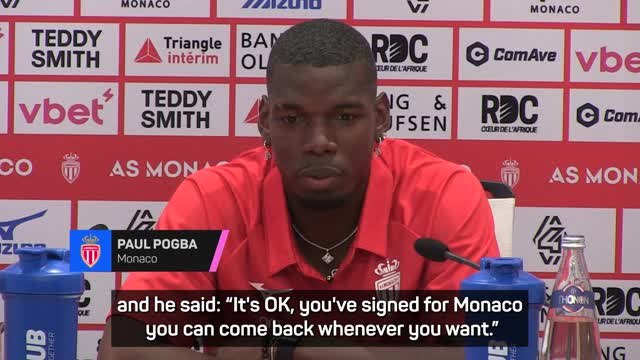 Pogba targeting France return after joining Monaco