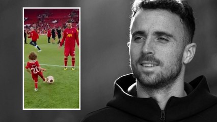 Weeks ago Diogo Jota was playing with his children at Anfield and nobody knew that fate would play against him