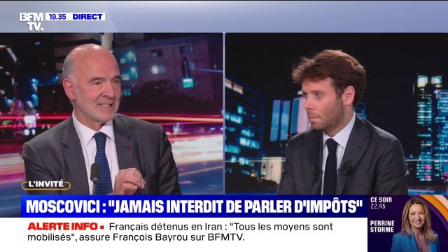 Dette: Il faut un effort partagé, c'est-à-dire un effort juste et acceptable , prévient Pierre Moscovici, président de la Cour des comptes