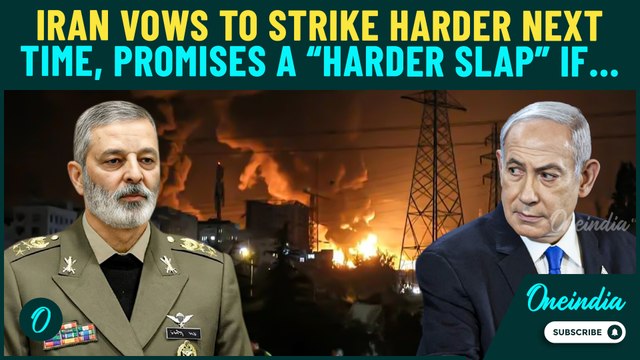 'Israel Will Get A Harder Slap': Iran Issues Deadliest Threat Yet To Israel After US Strikes