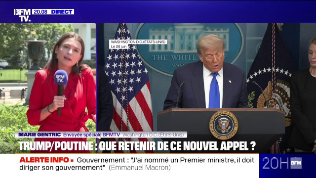 Guerre en Ukraine: Vladimir Poutine indique à Donald Trump que la Russie ne renoncera pas à ses objectifs et veut poursuivre les négociations