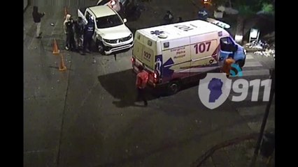 Imprudencia total: manejó a contramano y provocó desastre en plena madrugada cordobesa