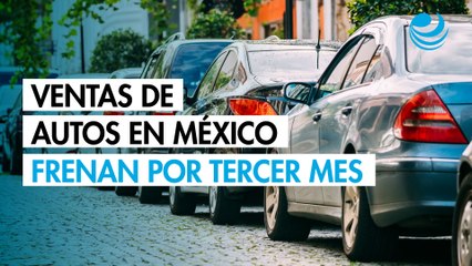 Ventas de autos en México frenan por tercer mes: Derrapan 5.9% durante junio