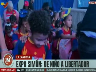 Caracas | Niñas y niños disfrutan de las bondades de la Expo Simón de Niño a Libertador