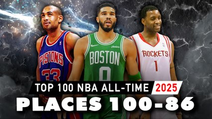 💯MON TOP 100 NBA ALL-TIME 2025 ⭢ places 100-86💯 (je ne pensais pas mettre Mutombo si bas...)