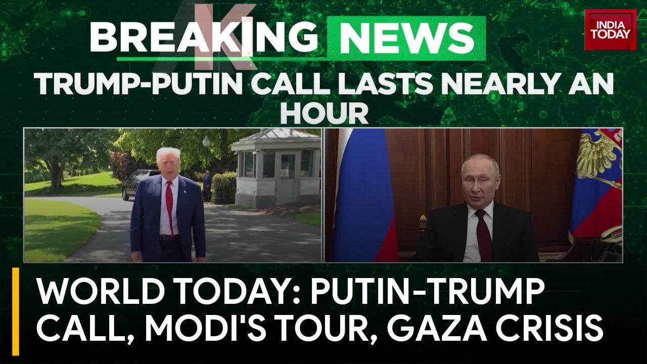 Putin-Trump discuss Ukraine War, PM Modi heads to Trinidad and Tobago after Ghana visit