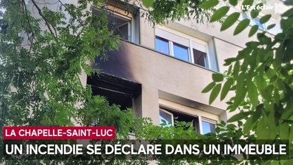Un incendie se déclare dans un immeuble à La Chapelle-Saint-Luc